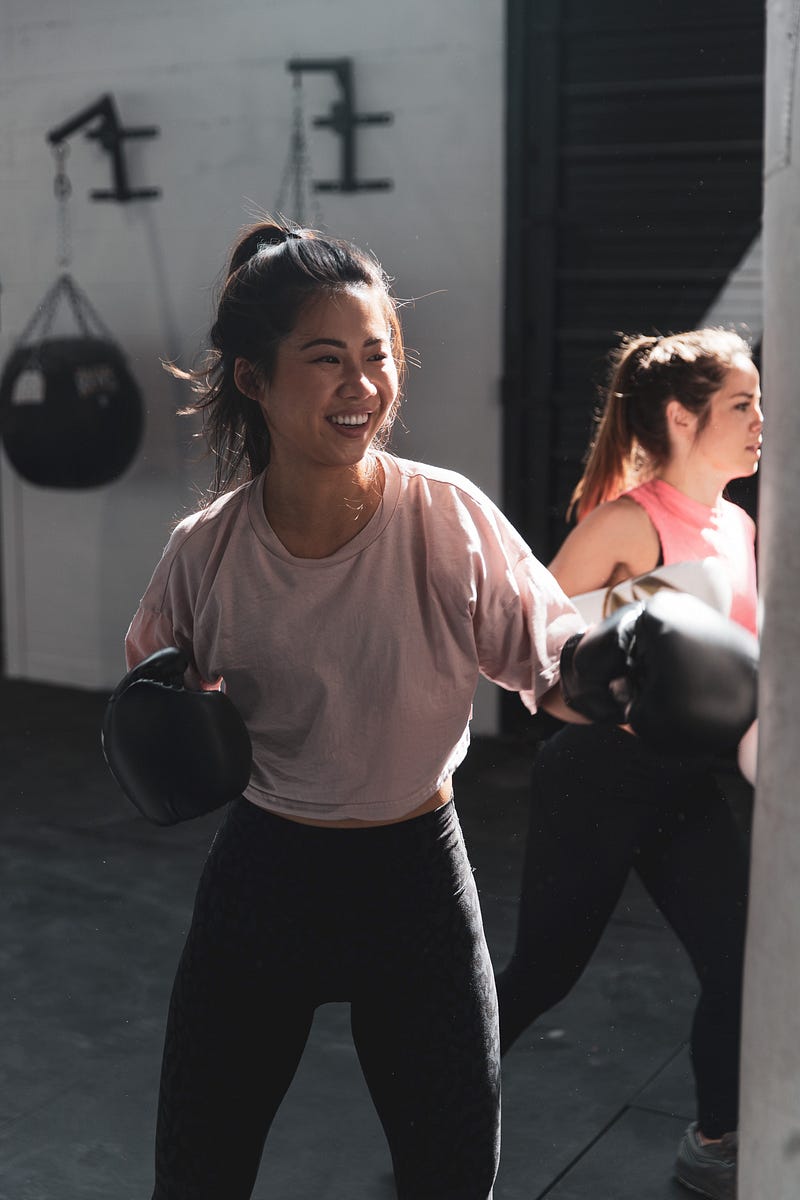 Embracing the challenge of boxing training