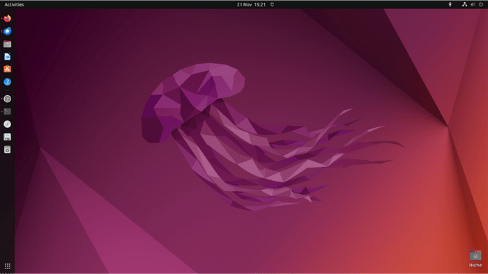 Ubuntu Desktop Screenshot