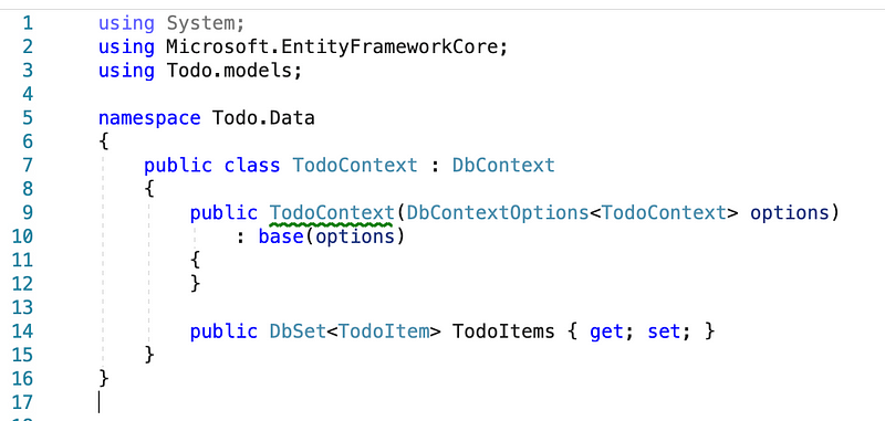 Implementing TodoService logic