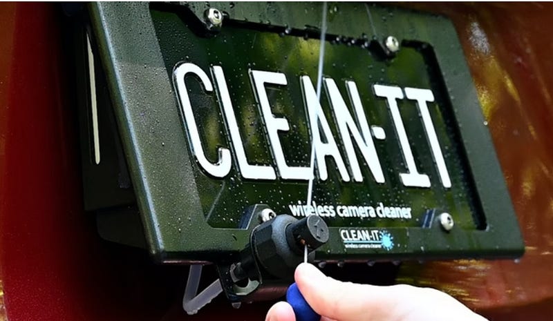 CLEAN IT Backup Camera Cleaner