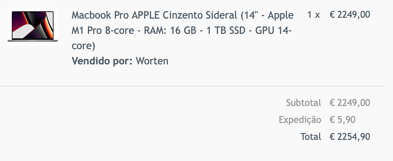 MacBook Pro 14 M1 Pro