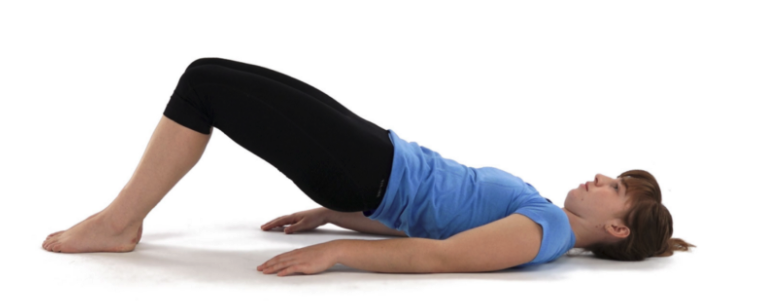 Glute Bridge with Posterior Tilt demonstration