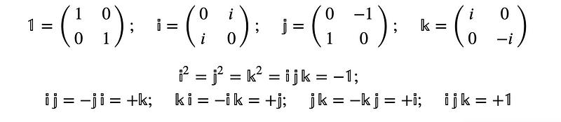 Sylvester Matrix Representation of Quaternions