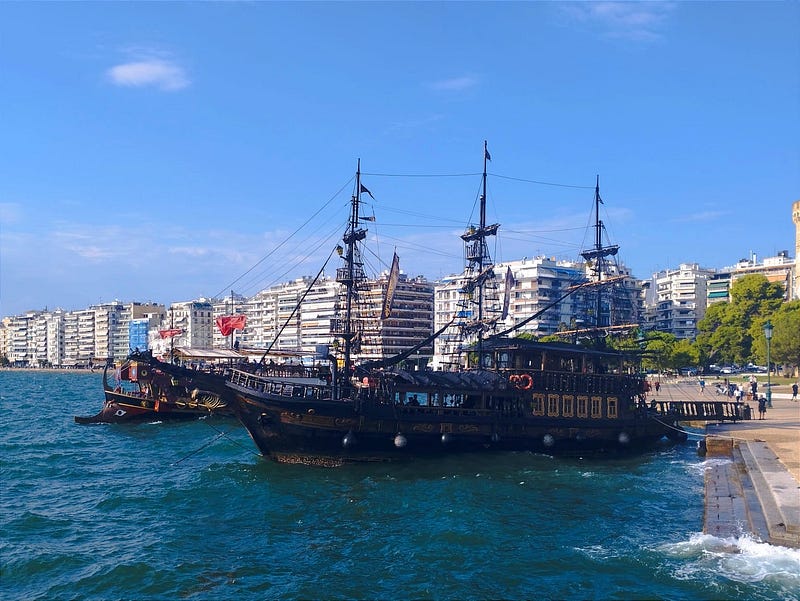 A scenic view of Thessaloniki