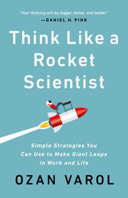 Cover of *Think Like a Rocket Scientist* by Ozan Varol