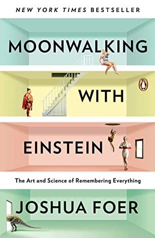 Cover of *Moonwalking with Einstein* by Joshua Foer