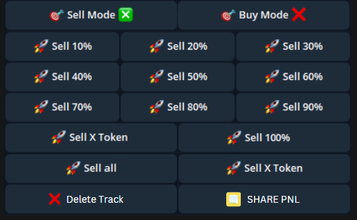 Position Management Window