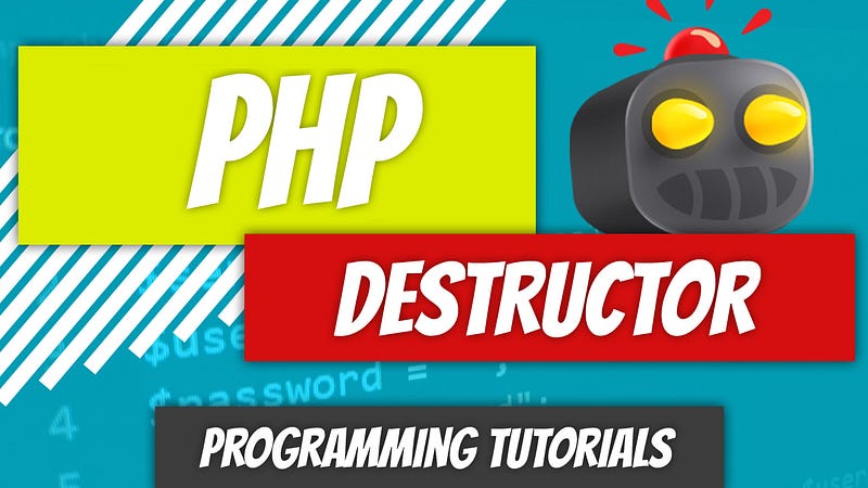 Overview of PHP destructors