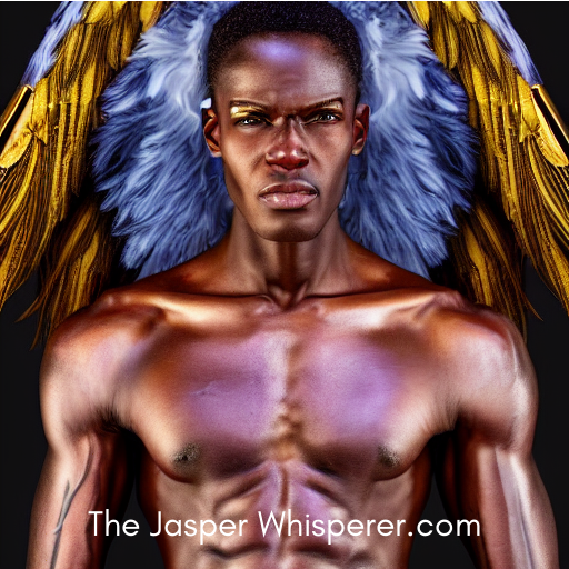 Depiction of angels in hyperrealism