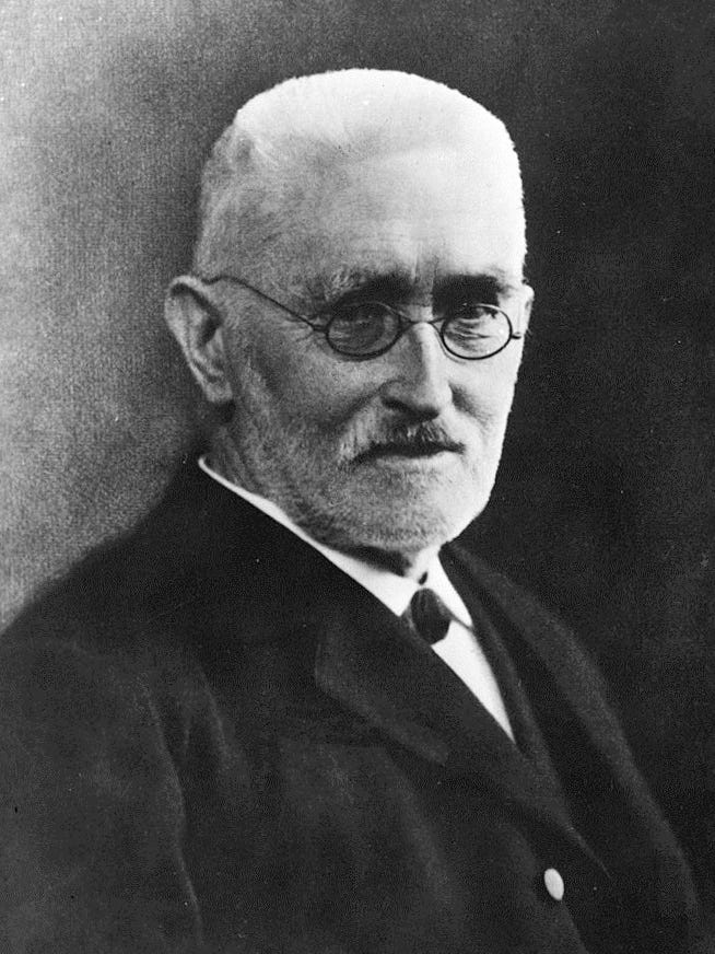 Portrait of Richard Dedekind