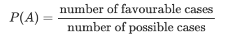 Probability calculation example