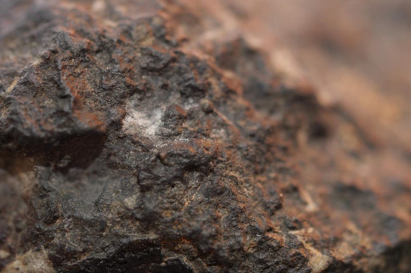 CAIs in a chondrite meteorite