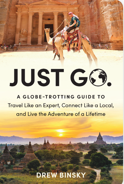 Drew Binsky's travel advice book